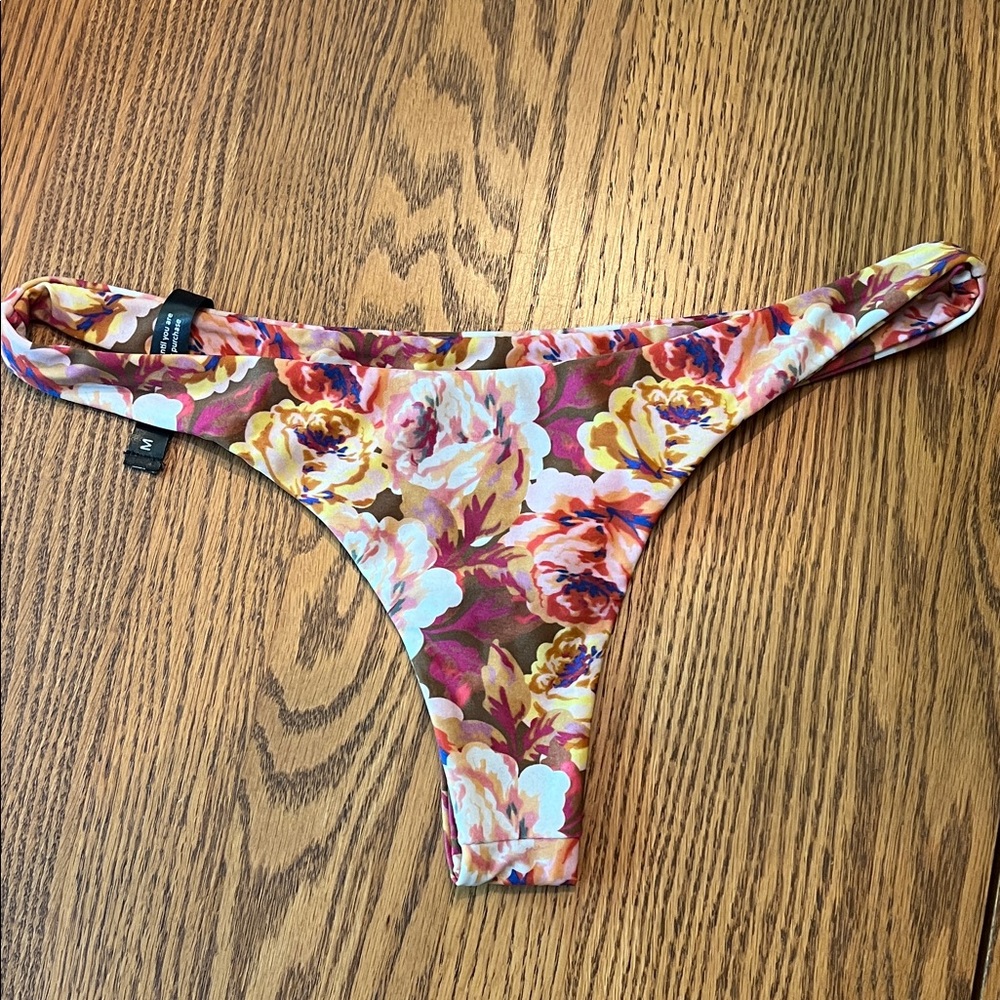 Ark Swimwear Granny Floral Hybrid Bikini Bottoms - Picture 9 of 12